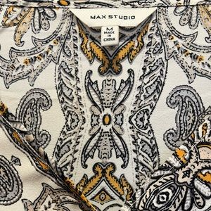 Max Studio wrap blouse.